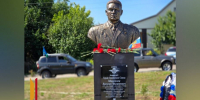 В Богучаре открыли бюст Герою СССР Василию Маргелову - РИА Воронеж