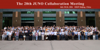 Сотрудники ЛЯП и ЛИТ ОИЯИ приняли участие в коллаборационном совещании JUNO - ОИЯИ
