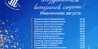 С Днём рождения! - Департамент по спорту и молодежной политике