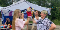 В Вырице прошла ярмарка - Гатчинская служба новостей