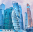 Пожарный извещатель сработал в "Москва-Сити" из-за строительных работ - M24.Ru
