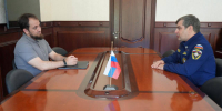 Член Общественной палаты Дагестана Казбек Айдемиров провёл рабочую встречу в Центре управления регионом - Общественная Палата