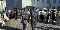 Росгвардейцы обеспечили безопасность граждан в День Лев-Толстовского района - Росгвардия