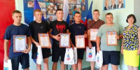 В Каховском округе школьникам вручили благодарности за помощь в тушении пожара - Херсонское агентство новостей