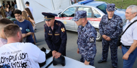 Росгвардейцы представили ведомство на «Аллее профориентации» в Казани - Росгвардия
