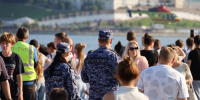 В Казани Росгвардия приняла участие в обеспечении безопасности авиационного праздника «Я выбираю небо» - Росгвардия