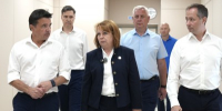 Большой шаг для Котельников: губернатор проверил готовность нового образовательного комплекса - Правительство Московской области