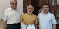 КБГУ поздравляет ветерана вуза Хамишу Гидова с 80-летием - КБГУ им. Х.М. Бербекова