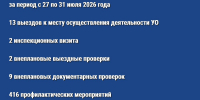 О результатах контрольной (надзорной) деятельности ГЖИ Воронежской области за период с 27 по 31 июля 2026 года - Государственная жилищная инспекция