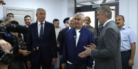 Борис Джанаев принял участие в открытии новых объектов инфраструктуры автомобильного пункта пропуска «Нижний Зарамаг» - Администрация РСО-А