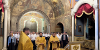 В Успенском соборе совершили молебен для сотрудников Спецсвязи России - Владимирская епархия