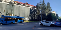 В Брянске в массовом ДТП с участием автобуса ранена автомобилистка - ИА Наш Брянск.ru