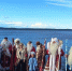 Деды Морозы фотографируются на набережной Петрозаводска - Петрозаводск говорит