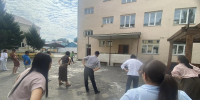 Сегодня утром во дворе ТувГУ прошла массовая зарядка - ТувГУ