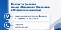 Фонд «Защитники Отечества» оказывает помощь и поддержку ветеранам специальной военной операции и их семьям. - Ипатовский городской округ