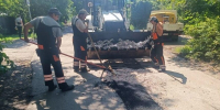 В городе продолжаются ремонтные работы по восстановлению дорожного полотна - Администрация г. Королёв