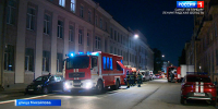 При пожаре в офисном здании на улице Михайлова эвакуировали 200 человек - ГТРК Санкт-Петербург