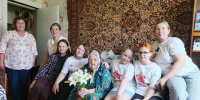 Гирсово. 95 лет мудрости и доброты: поздравили Веру Александровну Лукину!. - Юрьянский район