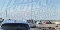 Водители сообщают о жестком массовом ДТП под Ростовом - DonDay.Ru