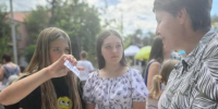 Игровая площадка «У светофора нет каникул» на площадке у БиблДома Некрасова - ЦБС г.о. Октябрьск