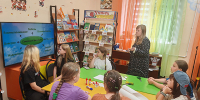Крапивенская детская библиотека. Литературный калейдоскоп «Семейные традиции». - Щекинская МЦБ