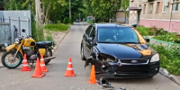 В Кирово-Чепецке два подростка на мотоцикле покалечились в ДТП с иномаркой - ProGorod.Ru
