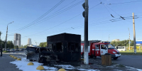В Тольятти на Спортивной сгорели автокофейня и автомобиль - TLT.Ru