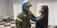 Во Всеволожске будущие специалисты примерили боевую форму пожарных - 47Channel.Ru