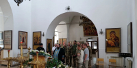 В Покровском храме Трубчевского благочиния прошел Круг станичного казачьего общества - Клинцовская епархия