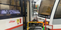 В Краснодаре от дождя пострадали трамваи: один состав сошел с рельсов, во второй ударила молния - LiveKuban.Ru