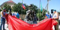 В Буденновске открыли памятник воинам-десантникам и спецназа ГРУ - Единая Россия