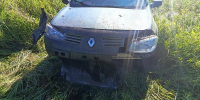 В Вяземском округе Renault Megane вылетел с автодороги - Смоленская газета