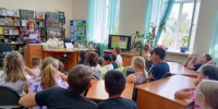 Информ-урок «Калейдоскоп профессий» в детском пространстве «Библиотеремок» библиотеки им. А.С. Пушкина - ЦБС г.о. Октябрьск