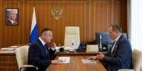 Губернатор Ленобласти встретился с главой Минстроя России - Online47.Ru
