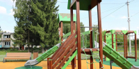 Новая детская площадка появилась в посёлке Усады - Городской округ Ступино