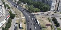 На проспекте Героев Сталинграда подрядчик уложил 60% верхнего слоя асфальтобетона - Город Волгоград