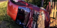 В Архангельской области пьяный подросток за рулем легковушки улетел в кювет - Tv29.Ru