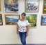 🎨 3 августа в выставочном зале Лазаревского Центра национальных культур состоялась творческая встреча с художницей Ольгой Гречищевой - Управление культуры