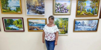🎨 3 августа в выставочном зале Лазаревского Центра национальных культур состоялась творческая встреча с художницей Ольгой Гречищевой - Управление культуры