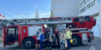 Экскурсия в пожарной части Юго-западного округа - ГУ МЧС России по г. Москве