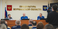 Губернатор Андрей Чибис принял участие в церемонии представления нового прокурора Мурманской области - Министерство информационной политики