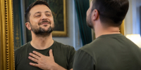 Владимир Зеленский / Изображение сгенерировано ИИ DALL-E / amic.ru - ИА Амител