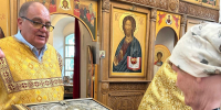 Глава Татарской митрополии освятил икону «Знамение» в деревне Вехно Новоржевского округа - Pln-Pskov.Ru