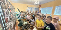 Школьники посетили музей истории и этнографии - Наровчатский район