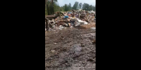 Водитель мусоровоза пожаловался на забитую до краев свалку омского севера - СуперОмск