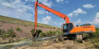 На Курском водохранилище очистили дренажный канал - РИА Курск