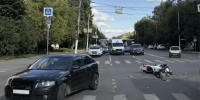 В Твери на улице Горького автомобиль столкнулся с мотоциклом - Афанасий-биржа