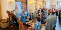 Епископ Мефодий совершил молебен перед Казанской иконой Божией Матери в Казанском Богородицком мужском монастыре г.Казани - Альметьевская Епархия