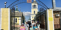 «Во что играли наши предки»: мастер-класс для воспитанников СРЦН в Никольском соборе - Никольский Кафедральный Собор
