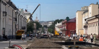 На Арбате в Улан-Удэ завершают заливку основания фонтана - ВостокТелеИнформ